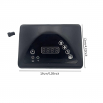 Masterbuilt digitaalne elektriline suitsuahi grill LED-ekraaniga MB20071117 MB21071218 MB20077818 Aiamaja k&uuml;ttekeha must