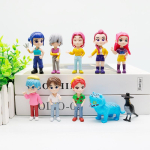 10 tk/komplekt K-popi deemonik&uuml;tid animefiguurm&auml;nguasjad PVC-mudel Derpys Tiiger Rumi Mira Zoey Sussy figuurnukk f&auml;nnidele j&otilde;ulukink
