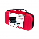 Nacon pack de 3 &eacute;l&eacute;ments Rouge pour Switch 2 | 1 pochette rigide | 1 protection d'&eacute;cran | Boite de rangement pour jeux punane