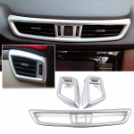 3 TK Nissan Qashqai J11 X-trail X Trail T32 2014 auto armatuurlauale AC &otilde;hu v&auml;ljalaskeava ventilatsioonir&otilde;nga raami katte trimmiosa Matte Silver