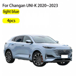 4X Car MudFlaps Fender for Changan UNI K Accessories UNI-K UNIK ~2023 Mudguards Splash Guards Baking Paint Mud flaps helesinine v&auml;rv