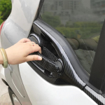 Carbon fiber ABS plastic car decoration modified accessories For Smart 453 Fortwo Outer door handle car interior Trunk handle