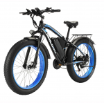 PHILODO H7 PRO 1000W Mootoriga E-maastikuratas 26 *4 Tolli Lai Rehv 48V17.5Ah Aku 1000W Mootor Elektrijalgratas 150 KG Kandev&otilde;ime Maastikuratas sinine