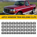 For Ford F100 F350 F150 F250 Windshield Trim Molding Clips- 40 clips EXV