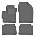 Dywaniki samochodowe welurowe grafitowe do: Toyota Corolla E21 kombi/sedan (2019-)