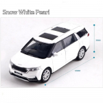 Kia 2022 Carnival Diecast Miniautode Seeria (Valik 2 v&auml;rvi), 1 t&uuml;kk valge