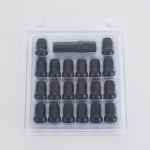 32mm Overall Length Lug Nuts m12x1.25 , m12x1.5 Wheels Nuts with 1 socket key with 3/4 (19mm) and 13/16 (21mm) hex M12x1.5 must