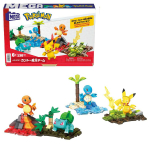 Mega Pokemon Kanto piirkonna meeskonna plokkide komplekt 130 t&uuml;kki Vanus 6+ HFG05