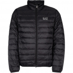 Emporio Armani EA7 &Uuml;hev&auml;rviline logoga lukuga pikkade varrukatega jakk Meeste jakid S&uuml;simust 8NPB23-PNGPZ-1200 M