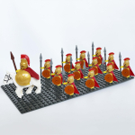 13 tk Teutooni Rooma Templari Ristis&otilde;itjad Hospitaallased Spartacuse Armee S&otilde;dur Minifiguuri Ehitusplokk M&auml;nguasjad Lastele brown