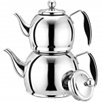 Roostevabast terasest teekann s&otilde;elaga koduseks, restorani v&otilde;i hotelli kasutamiseks - Kettle Planet Ema-Laps disain