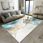 Kaasaegne marmorstiilis elutoavaip Luksuslik dekoratsioon Magamistoa voodi&auml;&auml;rne kohev pehme vaip Lihtsalt puhastatav Diivanilauad Libisemisvastane matt 60x90cm