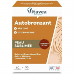 Compl&eacute;ment Alimentaire - Optima Autobronzant - 60 Capsules - Teint Lumineux - H&acirc;le Dor&eacute;