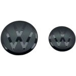 VOLKSWAGEN VW 2026 jaoks Uus 2 tk Esi- ja Tagumine Embleem VW Golf 6/Golf 7/Golf 7.5/Golf 8 jaoks Ei m&otilde;juta ACC-d Muudetud Must Silt F GOLF 8 (MK8) gray
