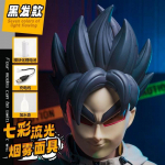 Kuum Saiyan Helendav Mask Dragon Ball Helendav Mask V&auml;rvilised Tuled Uduefektid Loov Cosplay Goku Rekvisiidid Peakatted Anime F&auml;nni Kingitus