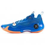 Li Ning WOW 10 Abrasion Resistant Low top Basketball Shoes Men's Blue ABAS083-35 43