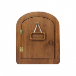 Antiikne lemmikloomade uks s&ouml;estatud puidust ligip&auml;&auml;suuks lihtsaks sisenemiseks erinevatesse kodu kaunistustesse ja seadistustesse V&auml;ike koer Kassid V&auml;rav 1