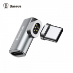Baseus USB Type-C mini magnetnurkne adapter Hall metallist magnetadapter