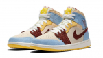 Air Jordan Maison Chateau Rouge x Air Jordan 1 Mid SE 'Fearless' CU2803-200 40.5