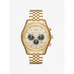Michael Kors Suur Lexington Kuldse Tooniga K&auml;ekell MK8494 kuld