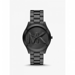 Michael Kors Suur Slim Runway Musta Tooniga K&auml;ekell MK4734 must