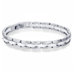 20cm Valge Keraamiline K&auml;ev&otilde;ru Bangle Roostevabast Terasest Kettl&uuml;liga K&auml;ev&otilde;ru Naistele ja Meestele Ehted 20cm h&otilde;be
