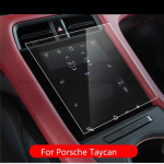 Tempered glass screen protetor film For Porsche Taycan   8.4 inch Touchscreen Front air-conditioning anti-scratch puhas