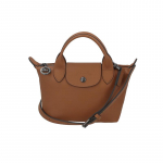 Longchamp Le Pliage Xtra L&uuml;hikese K&auml;epidemega Pelmeenikott &Otilde;lakott Nahast T&otilde;mmatav Kott Mini Naiste Kotid Kasepruun 1500987M19 Basic Set (Bag+Dust Bag)