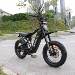 M2 T&auml;iskasvanute Elektrijalgratas 2000W Tippv&otilde;imsus 5000W 60V 25Ah Aku Maksimaalne Kiirus 75KM/H T&auml;ielik Vedrustuss&uuml;steem Alumiiniumisulamist Raam 2000W  60V 25AH