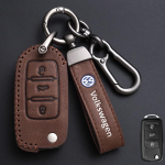 VW Nahast Auto Flip-v&otilde;tmehoidja Kate VW Volkswagen Polo Tiguan Passat Golf Jetta Lavida Beetle Eos Scirocco Up Transpordiks