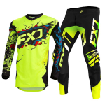 motokrossi k&auml;igukomplekt lastele 4 5 6 7 8 9 10 11 12 13 aastat Noor laps Mootorrattapoiss t&uuml;druk Jersey Pant Kits v&otilde;istluskost&uuml;&uuml;m Off-road Enduro MX MTB S-20