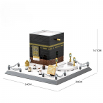 446 tk Meeka mo&scaron;ee Kaaba ehitusklotsid Haridusm&auml;nguasi Maailma arhitektuurimudel Kingitus t&auml;iskasvanutele