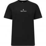 Polo Ralph Lauren Logo Tikitud &Uuml;mmarguse Kaelusega L&uuml;hikeste Varrukatega T-s&auml;rk Meeste Topid Must 710981370-001 M