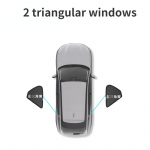 Autotarvikud P&auml;ikesekaitse Ford Mustang Mach-E 2024-2024 Autode Siseakna P&auml;ikesekatus P&auml;ikesekaitsev&otilde;rk P&auml;ikesekaitse Auto Modifikatsioon