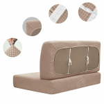 2 tk/komplekt RV Dinette Istmekatted Jacquard Veniv Matkaauto Istmekate S&ouml;&ouml;gitoa Diivanikate Eemaldatav RV Matkaauto Auto Pingiistmetele 1 Set(2pcs)