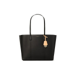 Tory Burch Perry Logo Nahast Koti-kott Naiste koti-kotid Must 81932-001 Basic Set (Bag+Dust Bag)