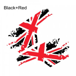 Auto kere k&uuml;lgkleebis Splash Union Jack lipu dekoratsioonikleeps Universaalne MINI Cooper S One Countryman F54 F55 F56 R55 R56 R60 jaoks