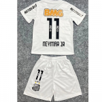 2011-12 Santos Kodus&auml;rk #11 NEYMAR JR Sporditreeningu s&auml;rgikomplekt sokkidega Teismelised Lapsed T&auml;iskasvanud Jalgpallikomplektid 16