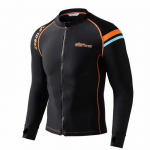 Meeste elastne ujumiss&auml;rk pikkade varrukatega - K&otilde;rge painduvusega kaitsepaita surfamiseks ja treeninguks, UPF 50+ Lable Size M (CN)