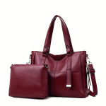 2 tk suure mahutavusega &uuml;hev&auml;rviline Crossbody kott + v&auml;ike hoiukottide komplekt, igap&auml;evased veekindlad reguleeritavad &otilde;lapaeltega kotid meestele ja naistele punane