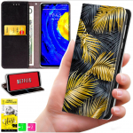 Rahakotit&uuml;&uuml;pi &uuml;mbris Motorola Edge 60 Pro jaoks - Bluemooni kate tr&uuml;kiga + 9H klaas