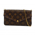 [Kasutatud] Louis Vuitton Pochette F&eacute;Licie 'Pruun Monogramm L&otilde;uend' - Suurep&auml;rane #1N3GQOL ONE SIZE