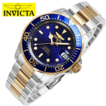 [INVICTA] PROFESSIONAL Unisex kahev&auml;rviline metallkell 8935 (37,5 mm) blue