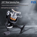 TICA LBXT seeria Musta mere kalastusp&ouml;&ouml;rlev rull k&auml;sirulli ja 8 laagrirattaga LBXT(A) Gold 3000 Series gray