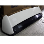 Tagumine katusespoiler sobib 1996-2000 Honda Civic Hatchbackile Must Valge Type-R stiilis Tagaklaasi katusespoiler must valge v&auml;rv