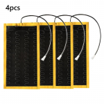 Uus Sisseehitatud Autopistiku Istmesoojenduse Komplekt Sobib 1/2 Istmele, 12V 2/4tk Universaalne Sulamtraat K&uuml;ttepadjad 3 Taset Kahepoolne Juhtimine Soojendusega L&uuml;liti 4 Heating pads