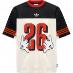 Adidas Originals X Disney Hiirekuningas Spordis&auml;rk &Uuml;mmarguse kaelusega L&uuml;hikeste varrukatega Unisex Top KU3104 XL