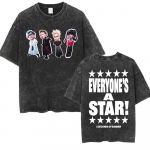 5 Seconds of Summer Everyone's A Star 2026 Maailmatuur Vintage Pesuga Harajuku Hip-Hop &Uuml;legabariidiline Unisex T-s&auml;rk S