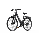 ONESPORT OT12 Mitme Maastiku Elektrijalgratas 250W Mootor 36V13Ah Aku E-ratas Koos J&auml;relk&auml;ru Istmega 27.5 Tolli Maanteerehvid V&auml;litingimustes T&auml;iskasvanute Elektrijalgratas hall