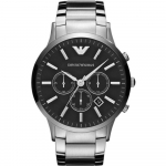 Emporio Armani AR2434 Kronograaf Meeste K&auml;ekell 43mm h&otilde;be